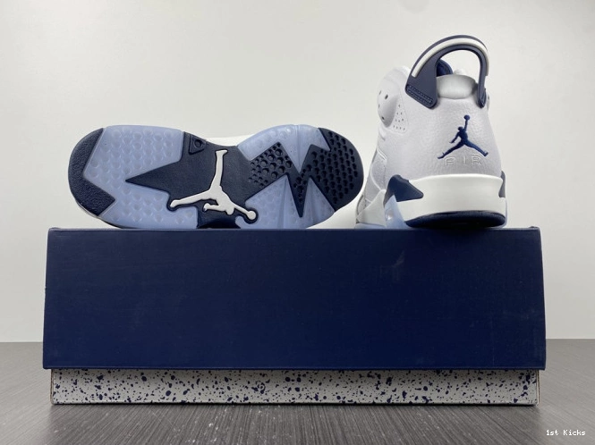 Retro Midnight Navy Jordan 6 (2022) CT8529-141 0808